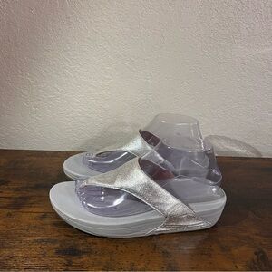 FITFLOP Lulu Glitter Toe-Post Sandals